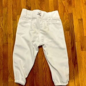 Mizuno White Baseball Knickers